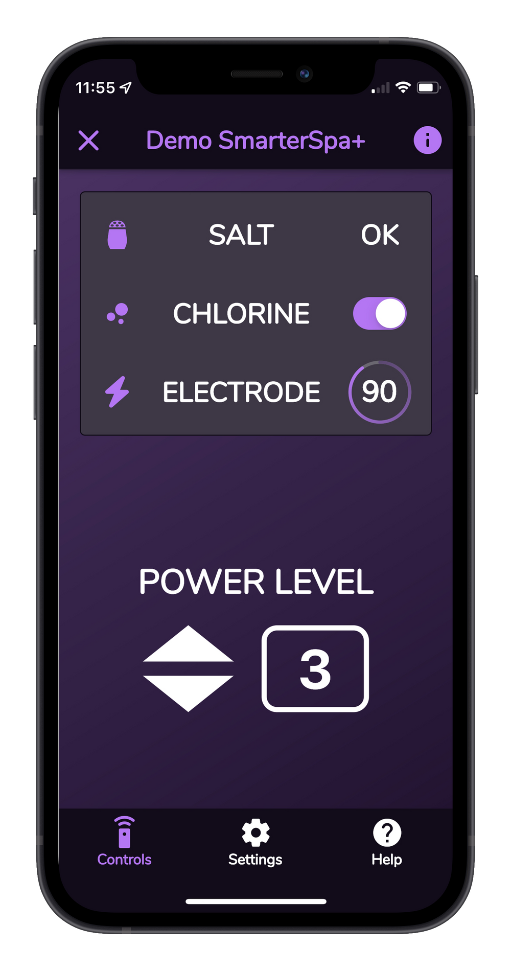 ControlOMatic SmarterSpa+ Saltwater Chlorine Generation System with Built-in Smart Chlorine Detection Plus APP New