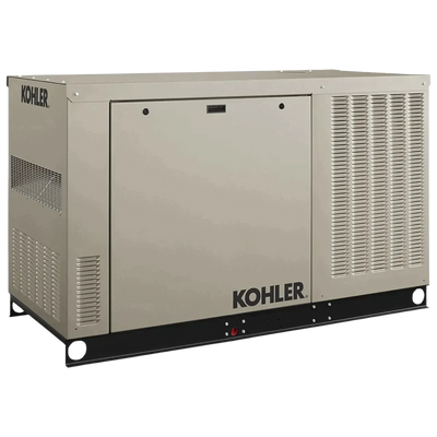 Kohler 30RCLA-QS50 30KW 120/240V Single Phase Standby Generator with Block Heater New