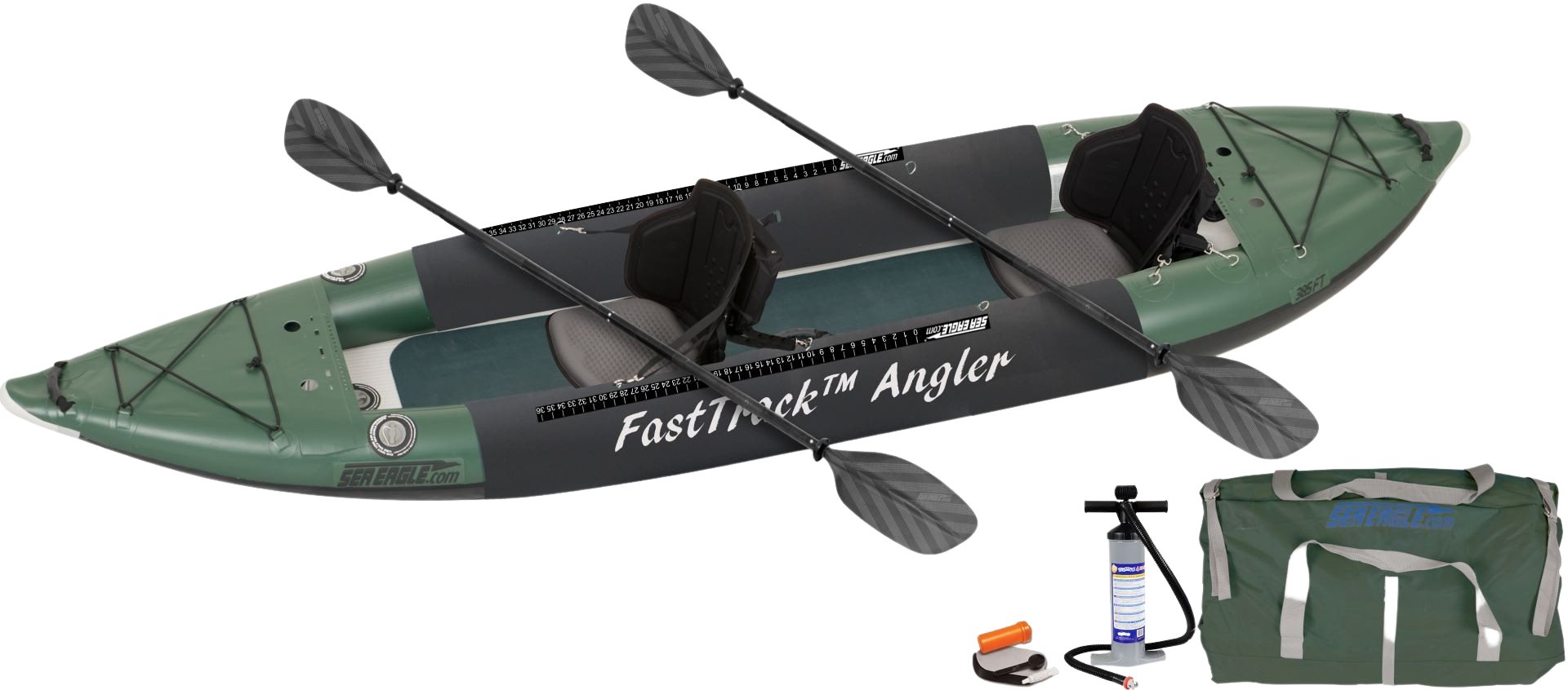 Sea Eagle 385FTAK_P FastTrack Pro Angler Kayak Package New