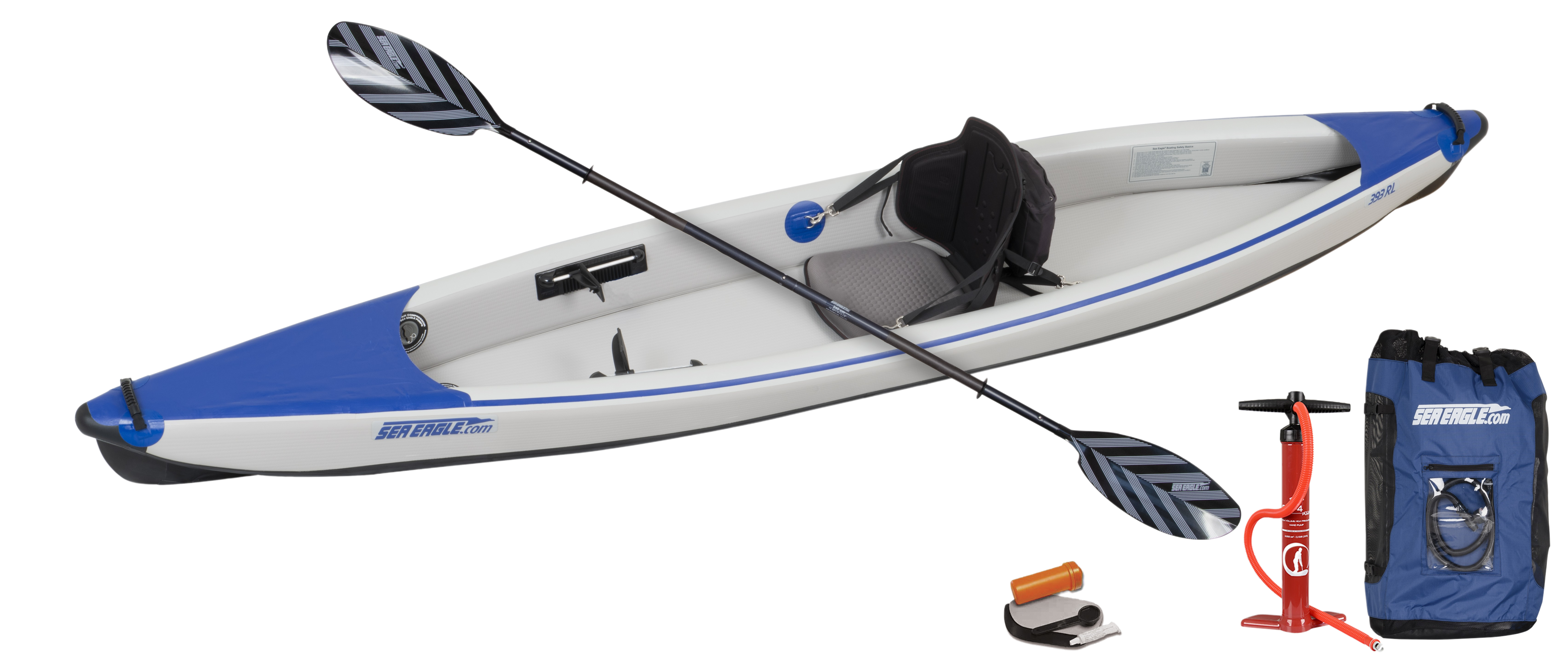 Sea Eagle 393RLK_P Razorlite Inflatable Kayak Pro Solo Package New