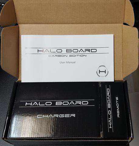 Halo Board Carbon Fiber Motorized Electric Skateboard Used