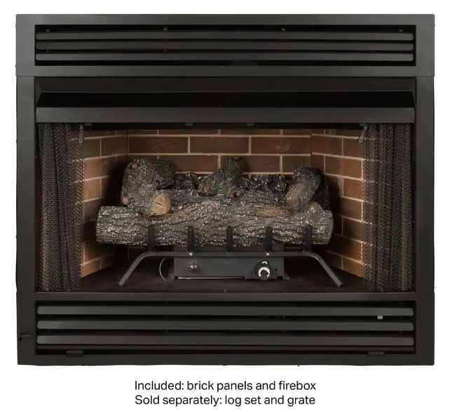 Pleasant Hearth Universal Circulating Zero Clearance 36