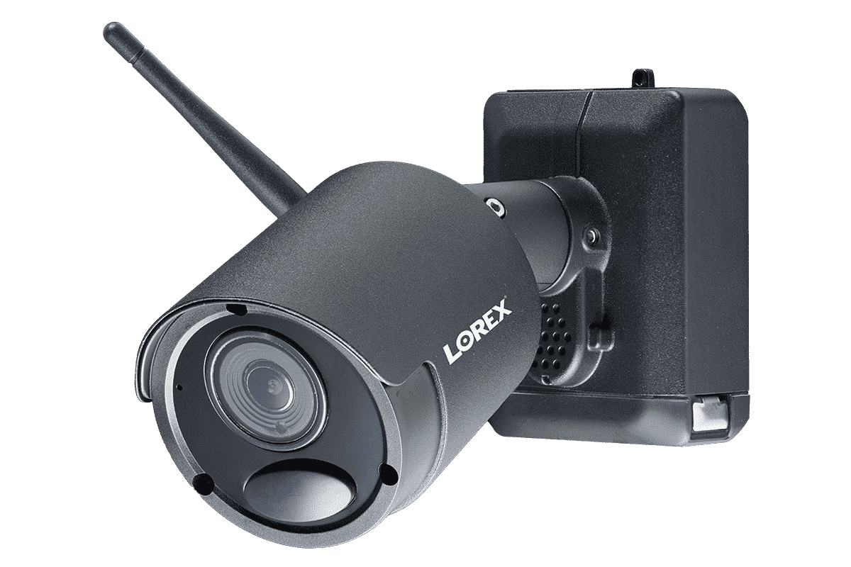 Lorex LWF2080B-64 Wire Free Battery Two-Way Audio 4 Camera 6 Channel Indoor/Outdoor Security Surveillance System New
