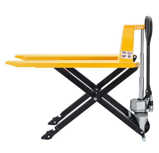 Apollolift A-1015 Fork Lift Pallet Jack 2200 lbs. 45" x 27" Fork 3.3'' lowered 31.5'' Raised New