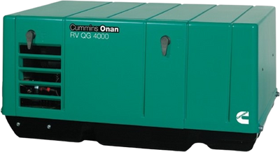 Cummins Onan QG 3600 EVAP 3.6kW RV Generator 3.6KYFA-26120 LP Propane New