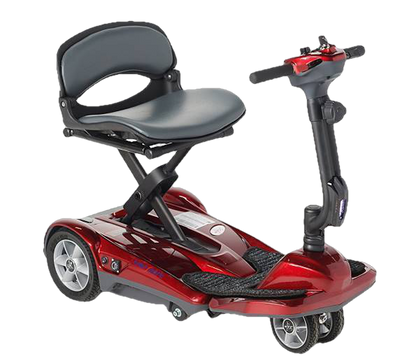 EV Rider Transport M Easy Move Scooter Lithium Folding Scooter Red Open Box