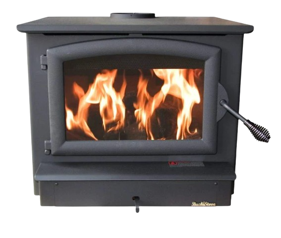 Buck Stove Model 74 2,600 sq. ft. Non-Catalytic Wood Burning Stove with Door New