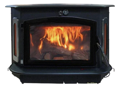 Buck Stove Model 91 3,200 sq. ft. Catalytic Wood Burning Stove with Door New