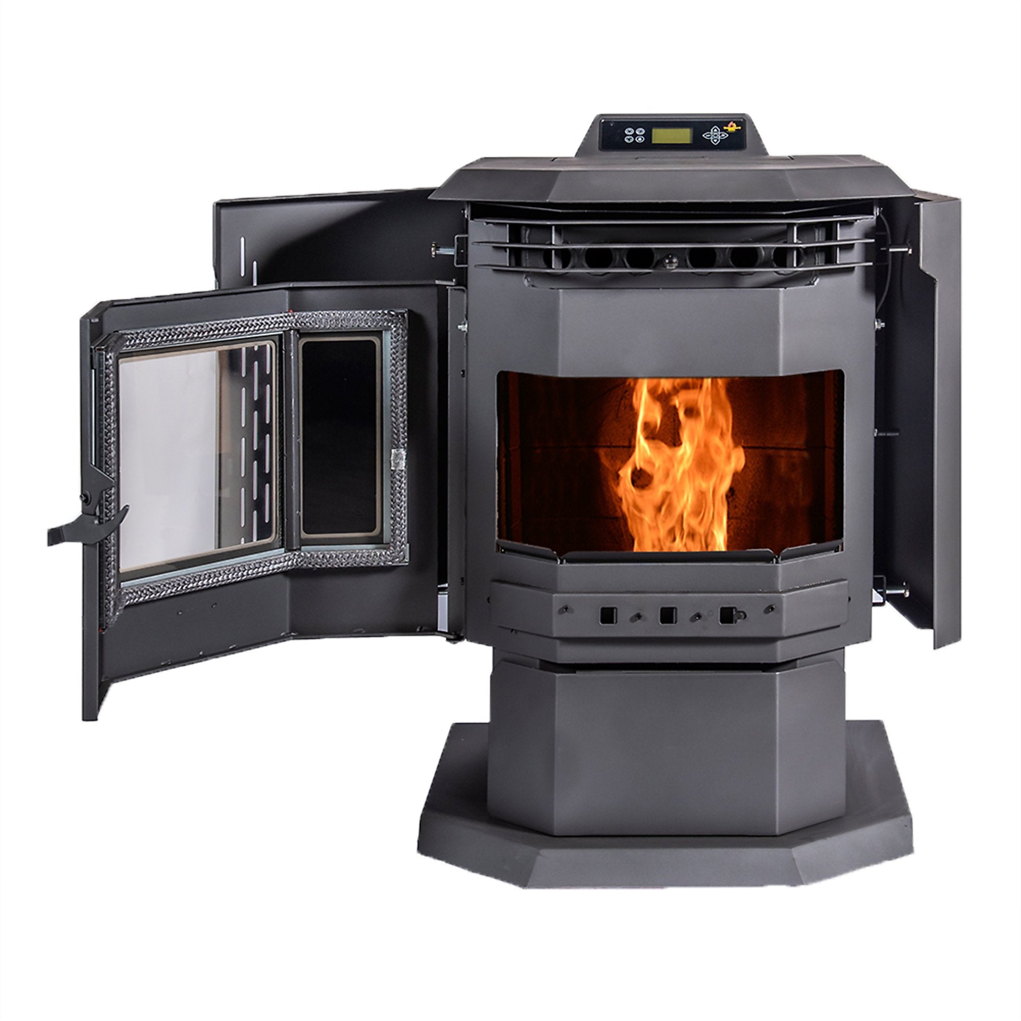 ComfortBilt HP21-SS 2,400 sq. ft. EPA Certified Pellet Stove with Auto Ignition Stainless Steel Trim New