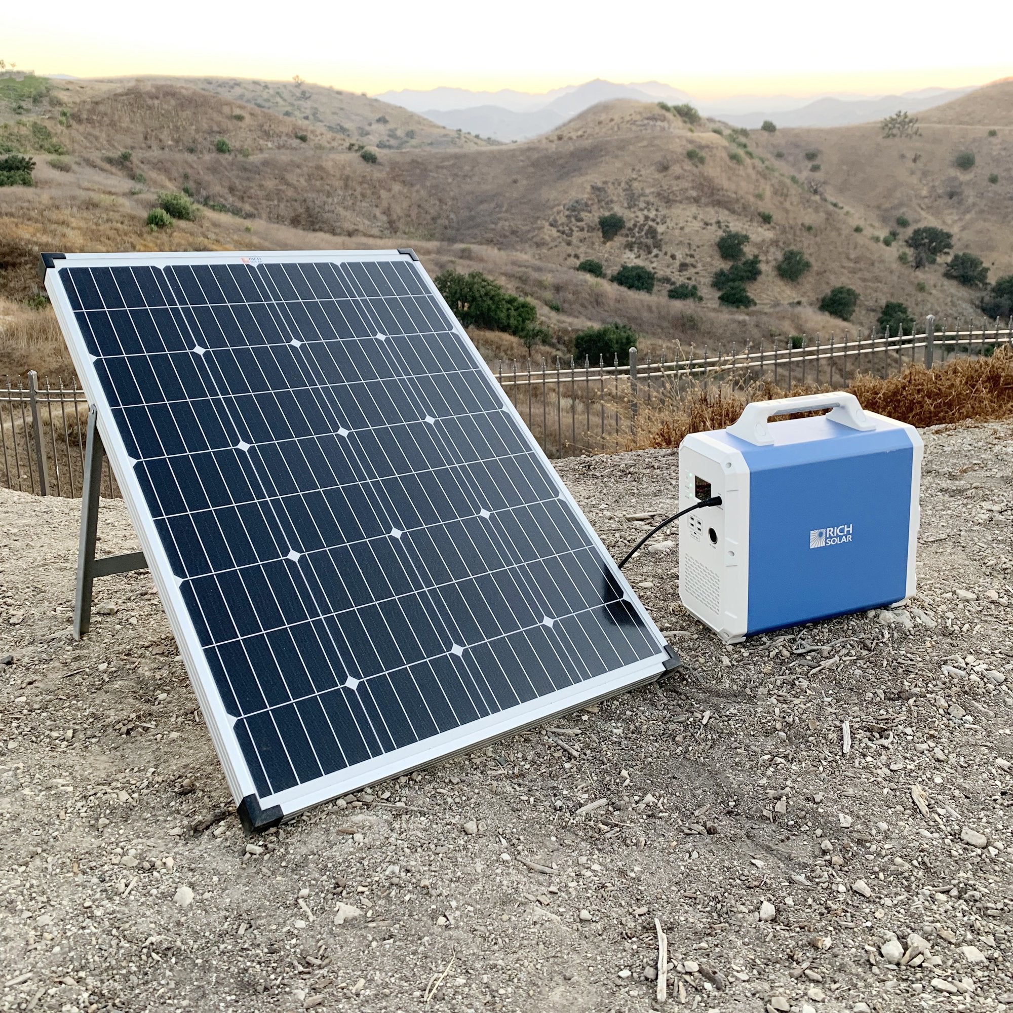 Rich Solar X1500 1500Wh/1000W Lithium Portable Power Station New