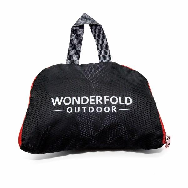 WonderFold Baby WBBLACK Foldable Backpack Black New