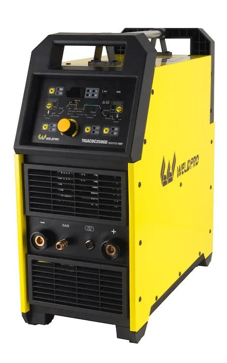 Weldpro TIGACDC250GD AC/DC Welder with CK26 Gas Cooled Torch L12004-1 New