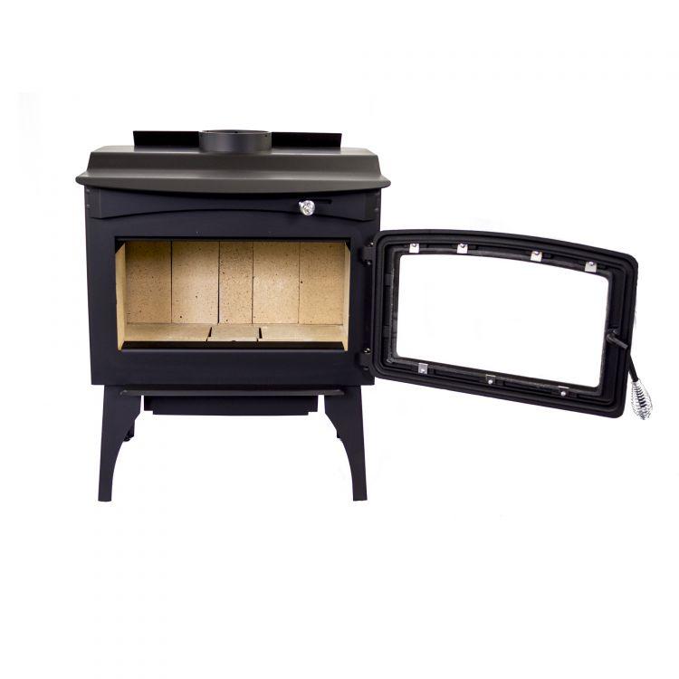 Pleasant Hearth 2,200 Square Feet Wood Burning Stove, Large - WS