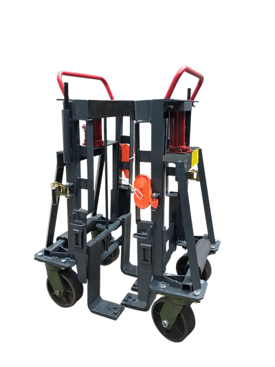 Pake Handling Tools PAKFM06 Hydraulic Machinery and Equipment Mover with Adjustable Forks 9900 lb Capacity New