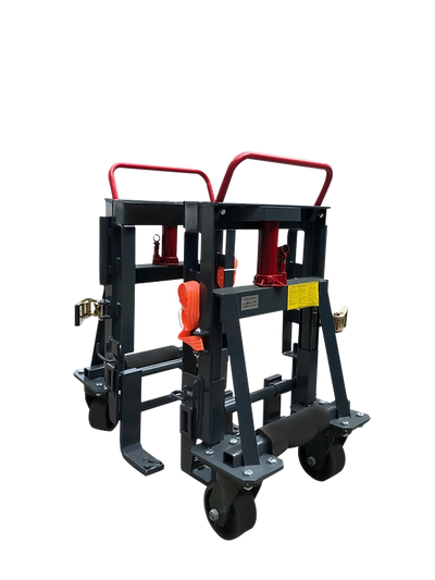 Pake Handling Tools PAKFM04 Hydraulic Machinery and Equipment Mover with Adjustable Forks 5940 lb Capacity New