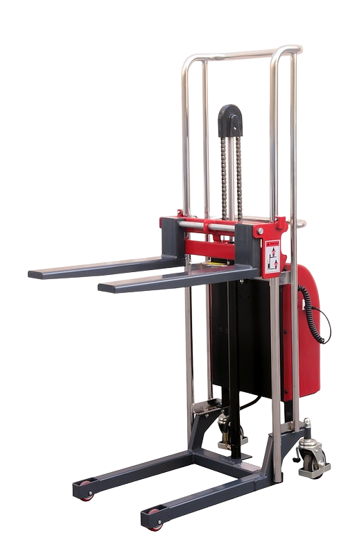 Pake Handling Tools PAKES01 Electric Forklift Stacker 880 lb Capacity 59" Lift Height 25.5" Fork New