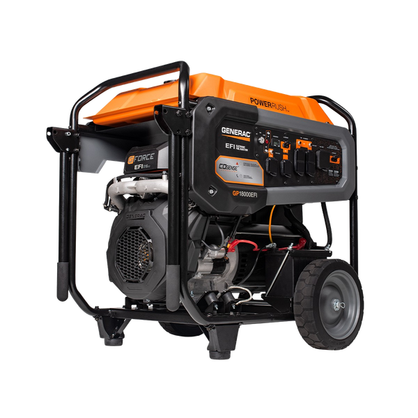 Generac GP18000EFI 18000W/22500W Low THD Gas Generator Electric Start