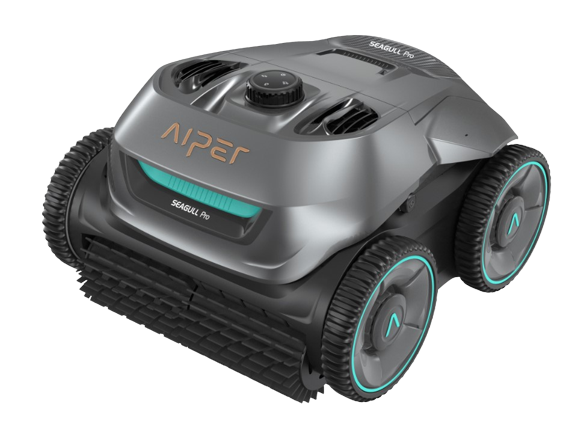 Aiper SEAGULL-PRO Flat Wall Water Line Cleaning Cordless Robotic Pool Cleaner Gray New