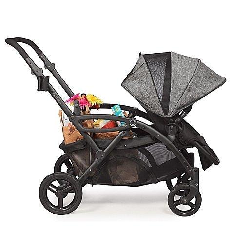 kolcraft contours options tandem double stroller Contours ZT018-GRA Options Elite Tandem Stroller Graphite New
