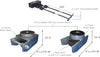 Pake Handling Tools PAKSK02 Roller Skate Kit 8800 lb Capacity New