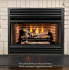 Pleasant Hearth Universal Circulating Zero Clearance 36 in. Ventless Dual Fuel Fireplace Insert New