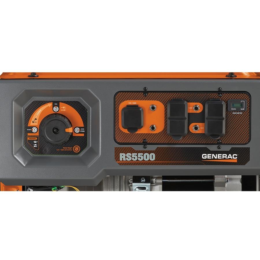 Generac RS5500 5500W/6875W Gas Rapid Start Generator w/ Cord New