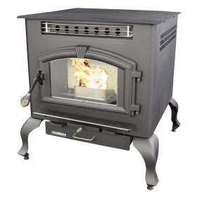 US Stove 6041HF Multi-Fuel Stove 2,000 sq. ft. Pellet Stove 60 lb. Wit –  FactoryPure