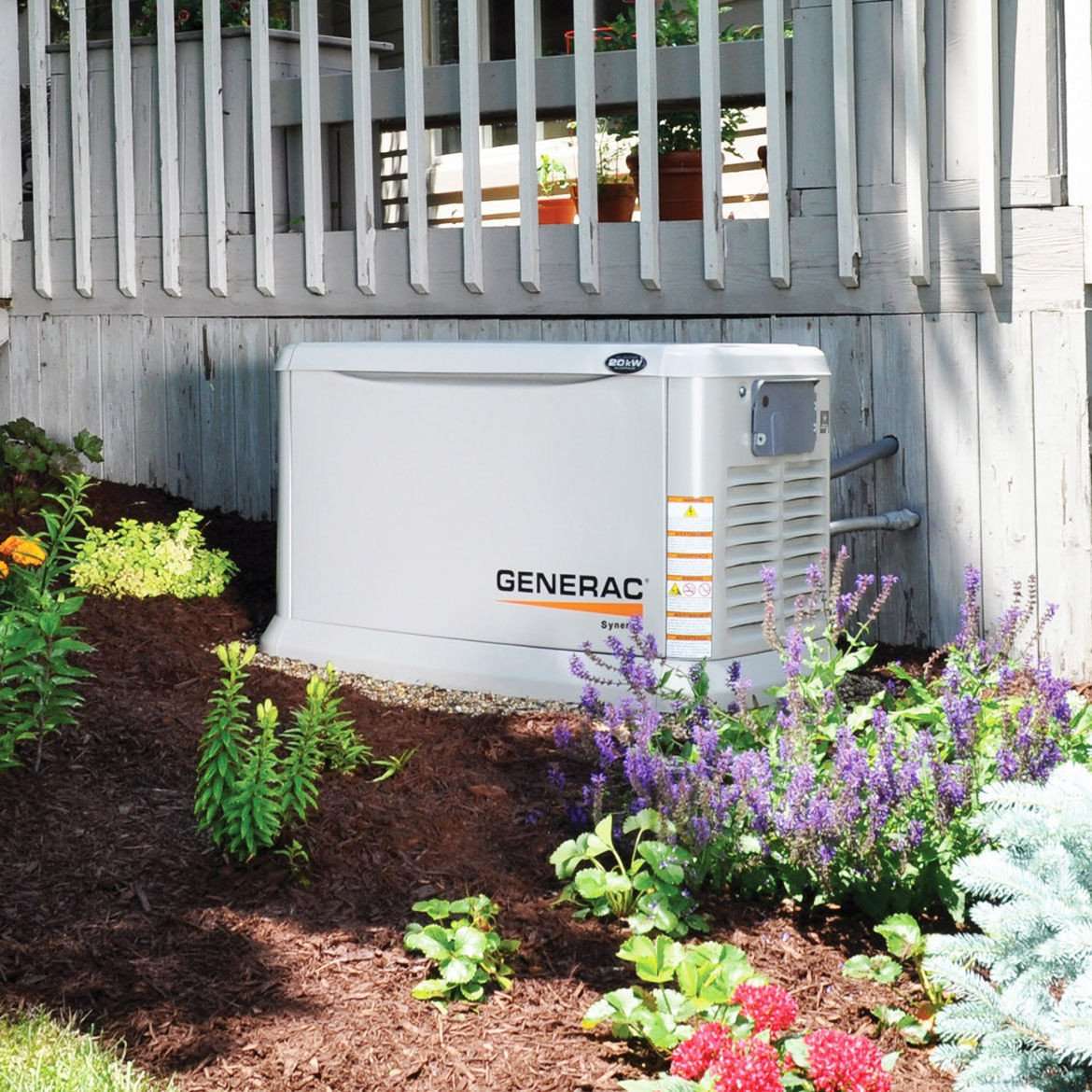 Generac 6551 22kw standby deals generator with transfer switch