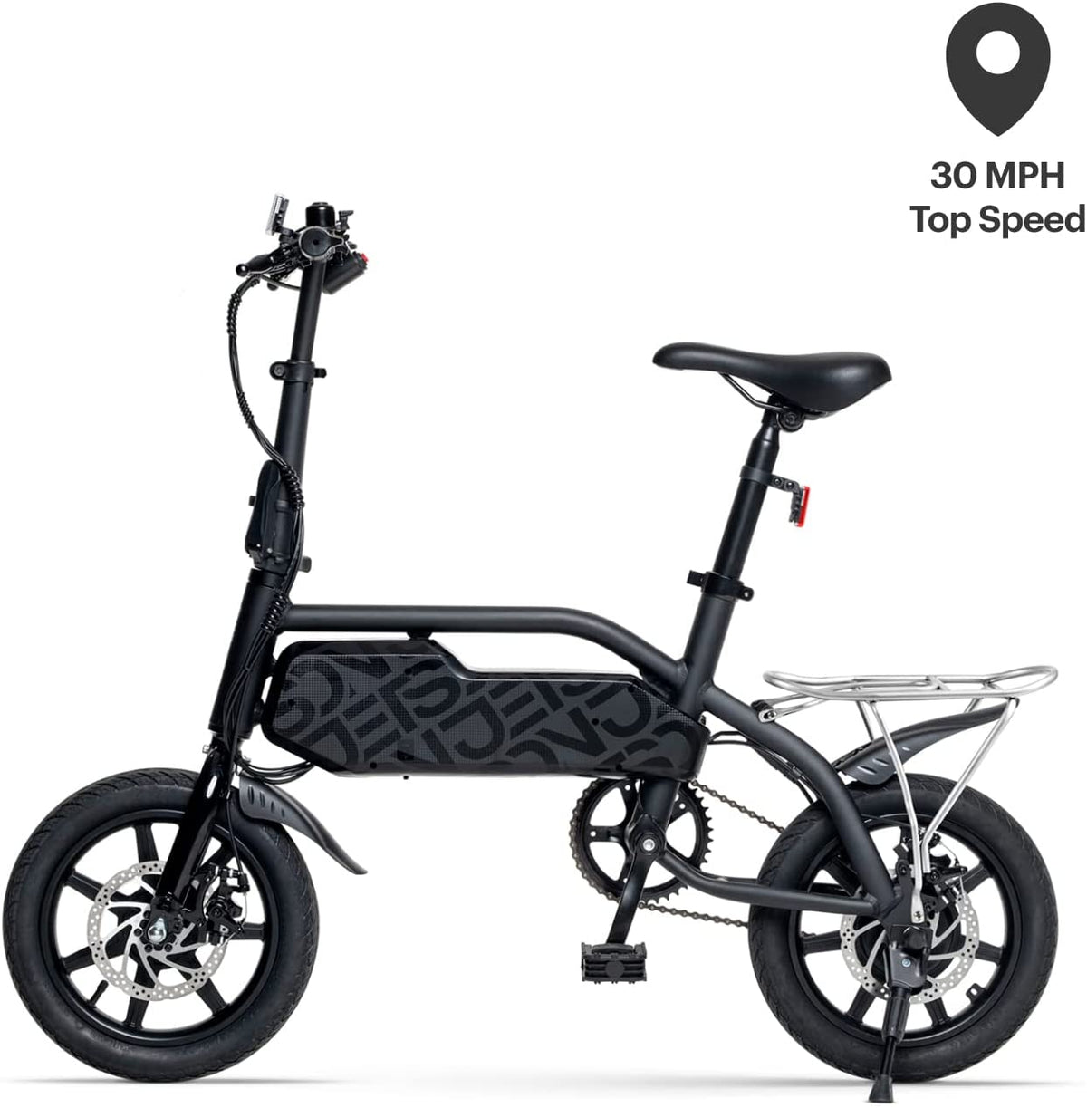 Jetson J5 Up To 30 Mile Range 15 MPH 14" Tires 350W Foldable Electric Bike New
