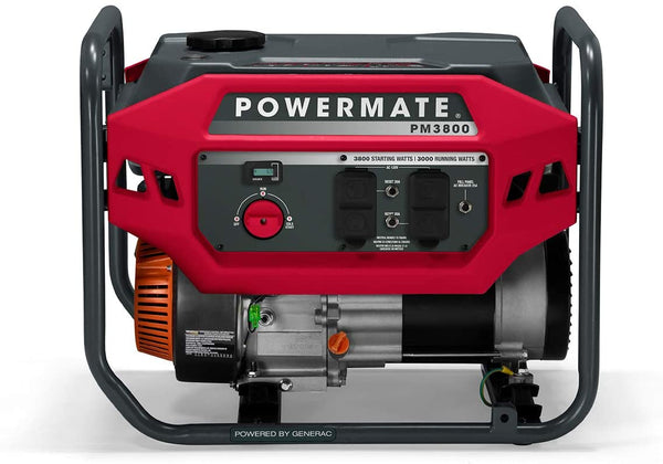 Generac/Powermate PM3800 3000W/3800W Gas Generator New – FactoryPure