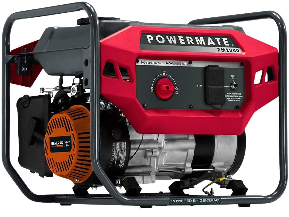 Generac/Powermate PM2000 1400W/2000W Gas Generator New