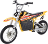 Razor MX650 Dirt Rocket Up To 40 Minute Run Time Electric Motocross Dirt Bike Yellow New
