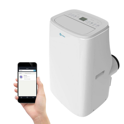 Rollibot Rollicool A20 14000 BTU Portable Smart Alexa Enabled Ultra Quiet Air Conditioner with Heater Dehumidifier Fan and Remote New