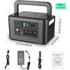 Powkey R1000 Portable Power Station 1000W with Wireless Chargers New
