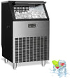 RW Flame Z120C 48 Pound Capacity Freestanding Commercial Ice Maker Machine New