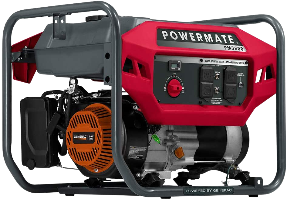 Generac/Powermate PM3800 3000W/3800W Generator New – FactoryPure
