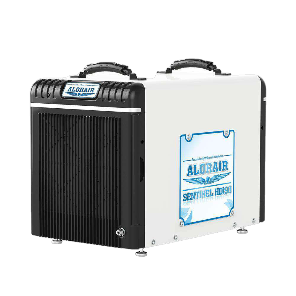 AlorAir HDi90 Sentinel Basement/Crawlspace Dehumidifier 90 Pints with Condensate Pump HGV Defrosting and Remote Monitoring New
