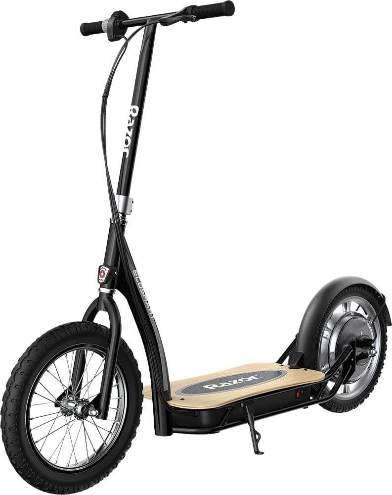 Razor EcoSmart SUP Up to 12 Mile Range 15.5 MPH 16" Tires Electric Scooter Black New