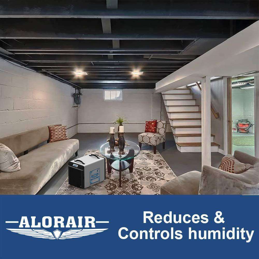 AlorAir HDi90 Sentinel Basement/Crawlspace Dehumidifier 90 Pints with Condensate Pump HGV Defrosting and Remote Monitoring New