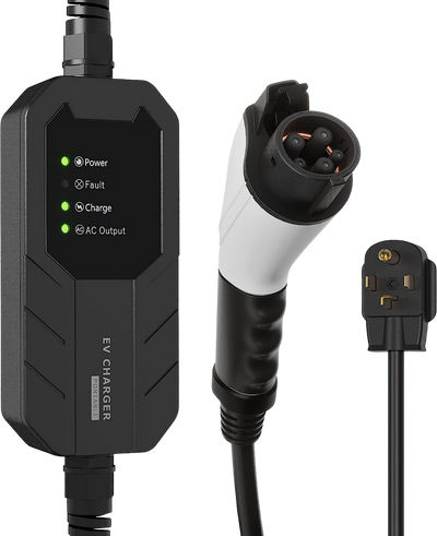 Megear Skysword Ⅱ Level 2 EV Charging Station 240V 16A 25FT Portable EVSE NEMA 14-30 Plug New