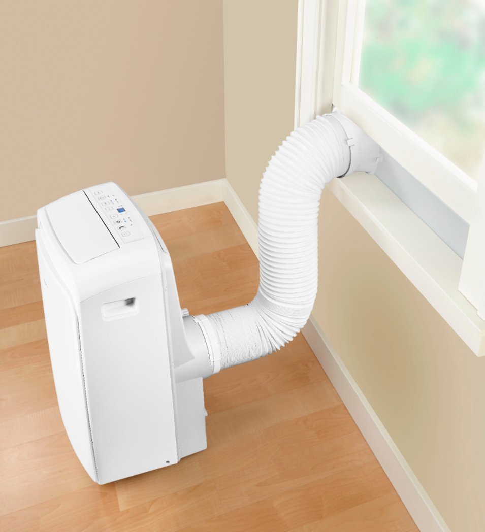 Insignia 300 Sq. Ft. 7,000 BTU 3-in-1 Portable Air Conditioner Dehumid –  FactoryPure