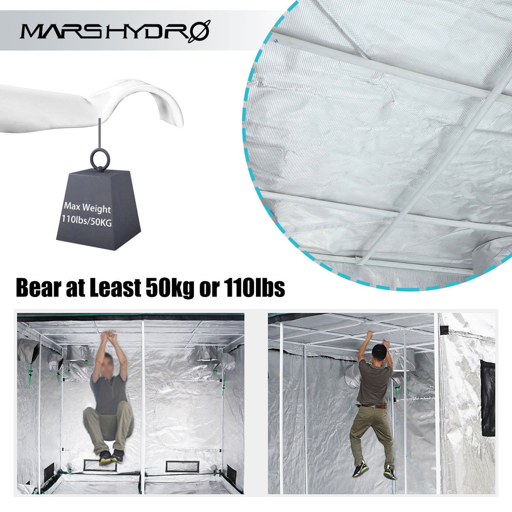 grow tent 150x150x200 Mars Hydro Grow Tent 5' x 5' MH-150X150X200 New – FactoryPure