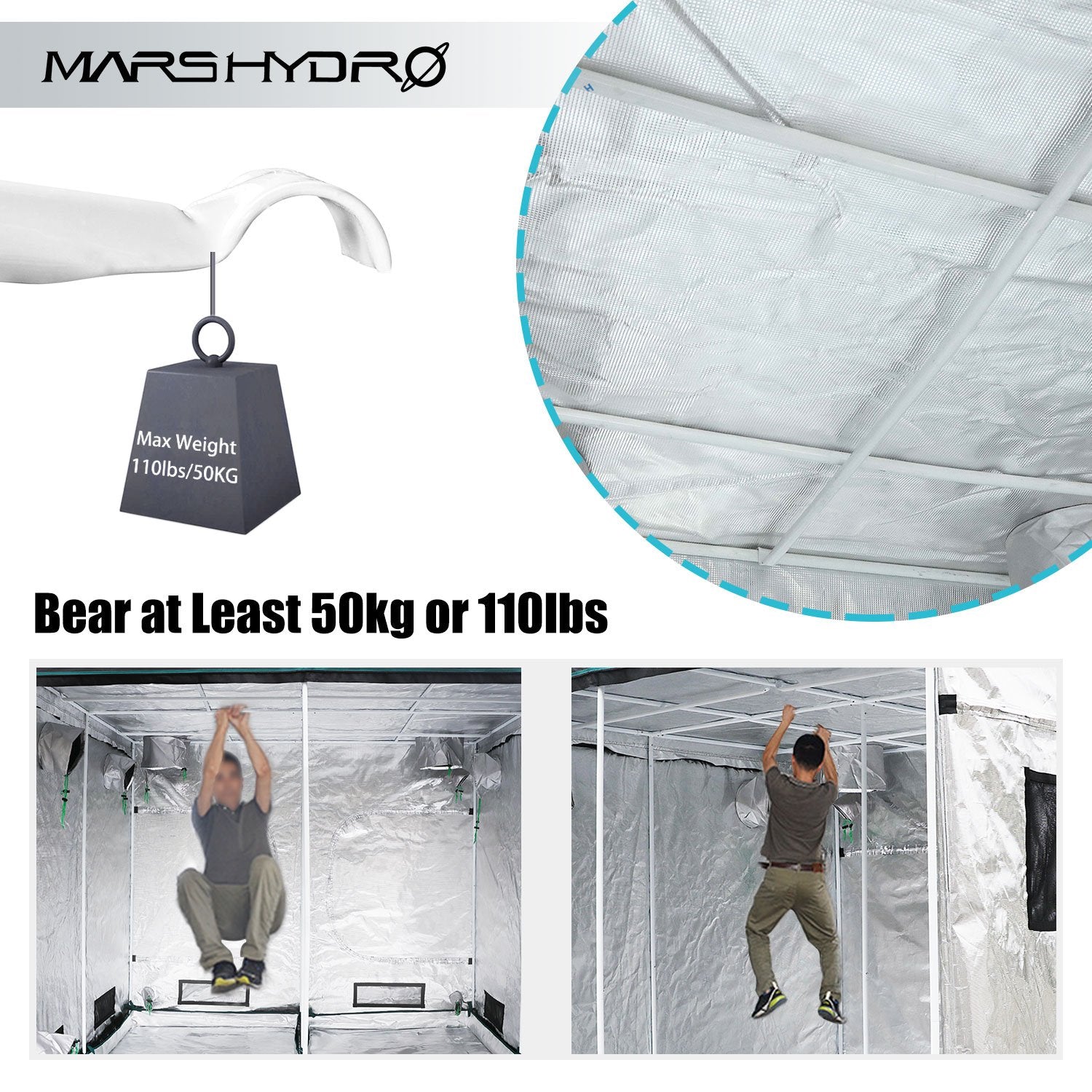 Mars Hydro Grow Tent 5' x 5' New