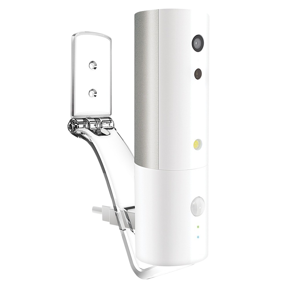 Amaryllo Hermes Biometric Auto Tracking Portable Indoor Security Camera Comes With 1 Year of 24/7 Recording Service Plan White New