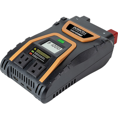 Duracell DR1000INV 1000W High Power Inverter with Type C USB Port New