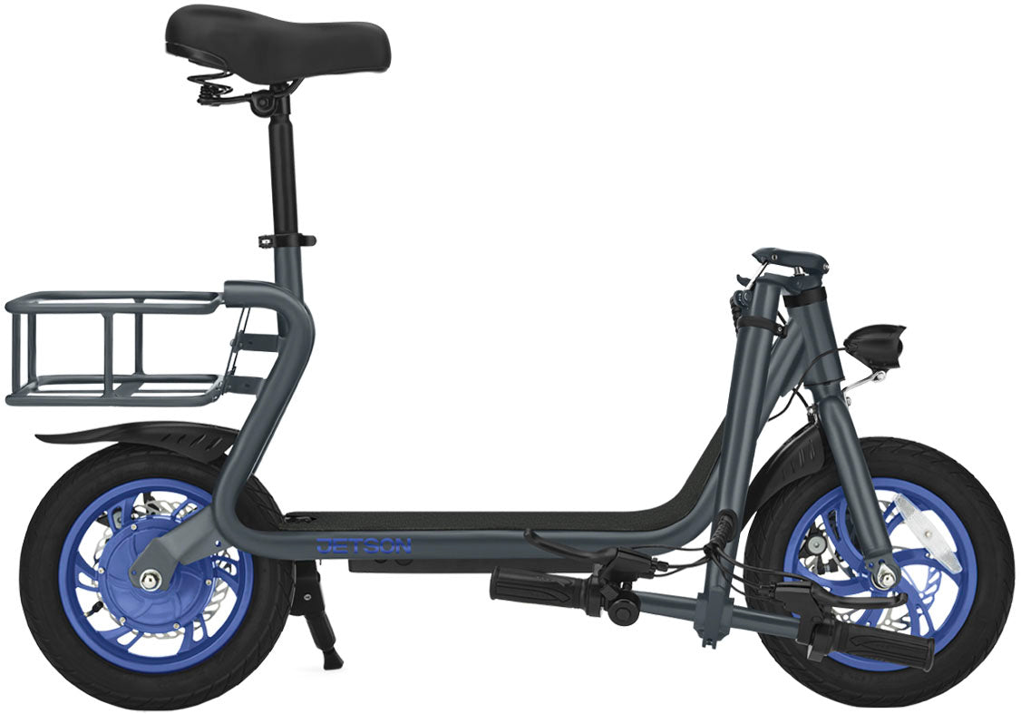 Jetson Ryder Up To 12 Mile Range 15.5 MPH 12" Tires 250W Seated Electric Scooter New
