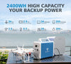 Bluetti EB240 2400WH/1000W Portable Power Station Solar Generator New