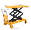 Apollolift A-2010 Double Scissor Lift Table 1760 lbs. 59 " Lifting Height New