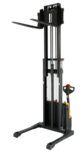 Apollolift A-3022 98" Lifting Height Straddle Legs 3300 lbs. Capacity Full Electric Walkie Stacker New