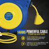 Goodyear 14 AWG x 65' 10A Mountable Retractable Extension Cord Reel New